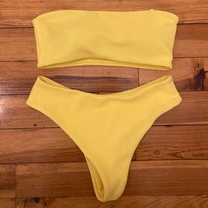 Zaful Bandeau Bikini